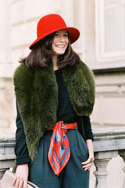 Noué en ceinture - Pinterest