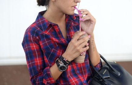 Chemisier tartan - Pinterest