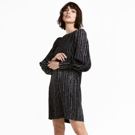 Robe à manches bouffantes H & M