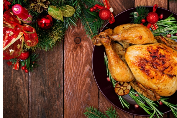 Poularde préparée pour Noël (iStock)