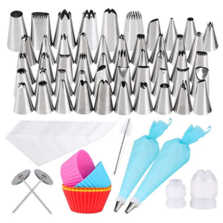 Gyvazla Douilles Poche, 72 Pièces en Acier Inoxydable DIY Kits (Amazon.fr)