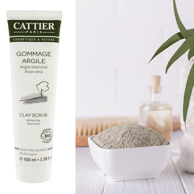 Cattier Gommage à l'argile blanche ( Amazon.fr - Istock)