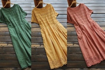 Robe con rond (AliExpress)
